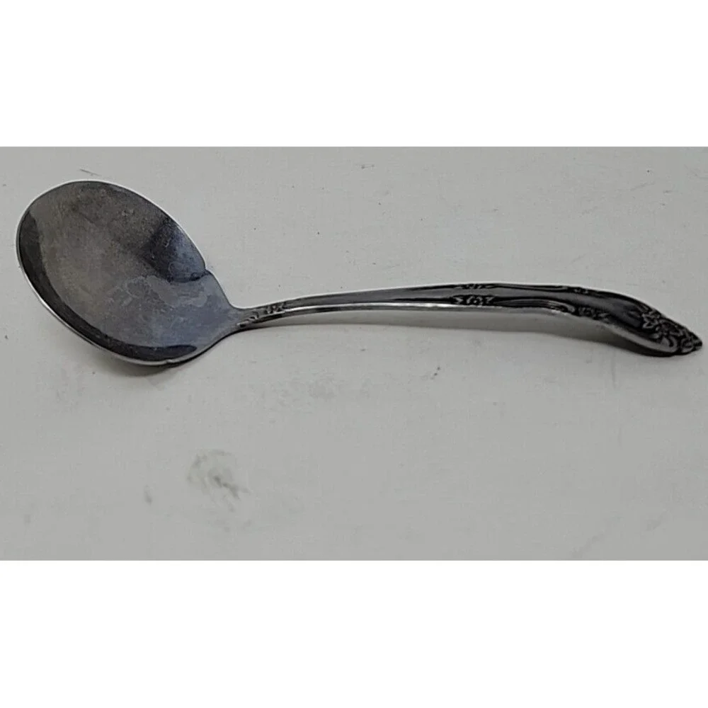 Stanley Roberts Rogers Co Dream Rose Pattern Ladle 6 3/8